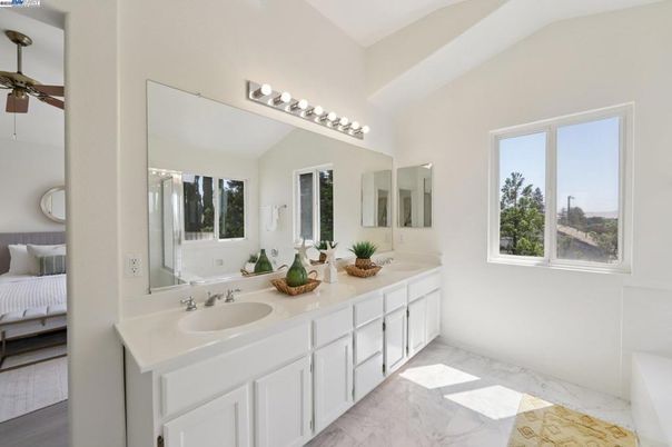 Bathroom, Bedroom, Dual Sink Vanities, Interior, Marble