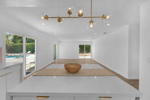 Interior, Pendant Lights, Recessed Lighting, Wood Texture Flooring