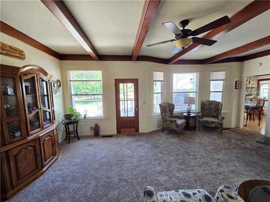 Interior, Living room, Wooden Beams