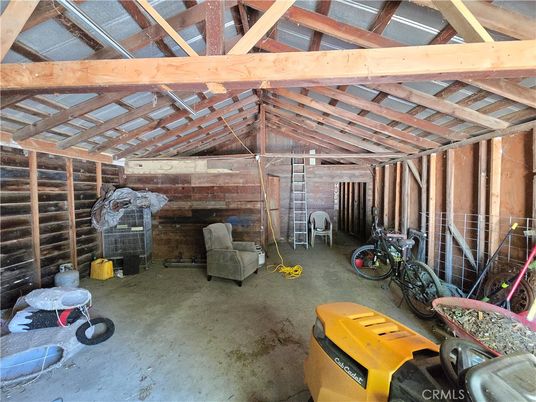 Interior, Stone Walls, Wooden Beams