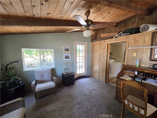 Home Office, Interior, Wooden Beams, Wooden Ceilings, Wooden Walls