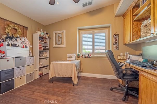 Home Office, Interior, Wood Texture Flooring