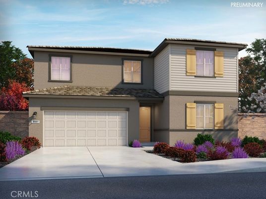 Attached, Exterior, Facade, Mediterranean