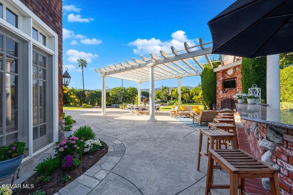 Backyard, Exterior, Fireplace
