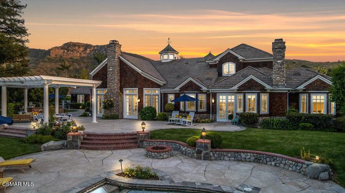 Exterior, Facade, Pool, Tudor Revival
