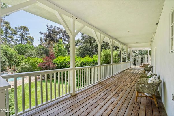 Exterior, Wood Texture Flooring
