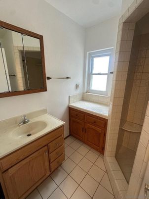 Bathroom, Dual Sink Vanities, Interior, Tile Countertops
