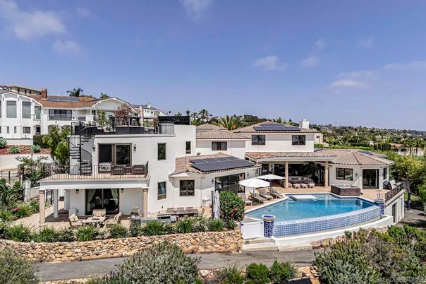 Exterior, Pool, Solar Panels