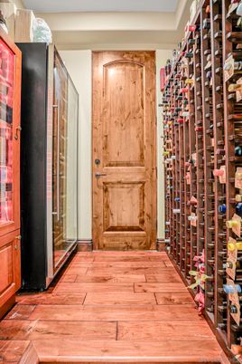 Interior, Wine Storage, Wood Texture Flooring