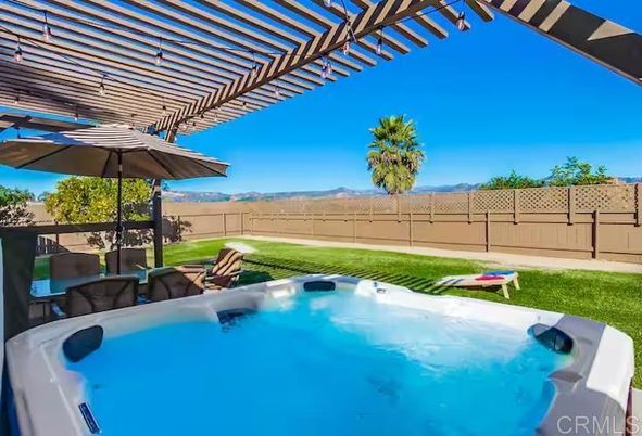Backyard, Exterior, Hot Tub