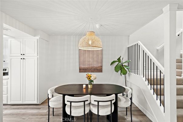 Dining room, Interior, Wood Texture Flooring