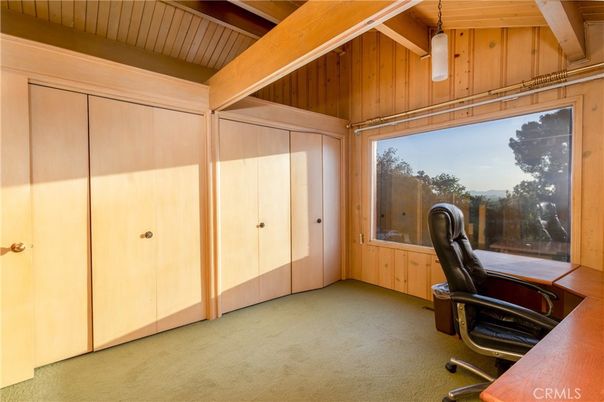 Home Office, Interior, Wooden Beams, Wooden Ceilings, Wooden Walls