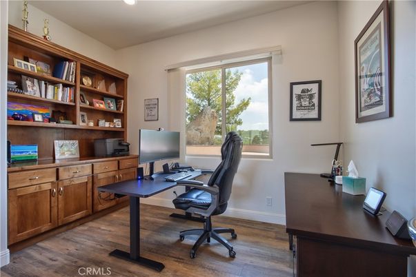 Home Office, Interior, Wood Texture Flooring
