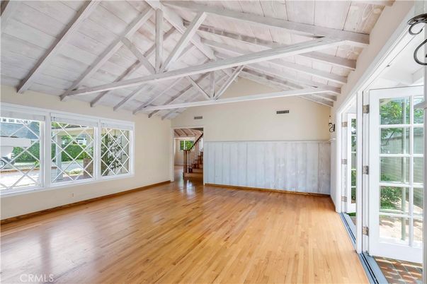 Empty room, Interior, Wood Texture Flooring