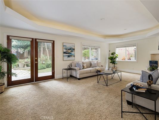 Fireplace, Interior, Living room, Recessed Lighting