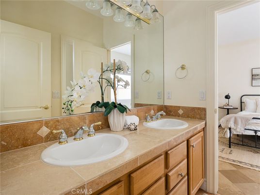 Bathroom, Dual Sink Vanities, Interior, Tile Countertops