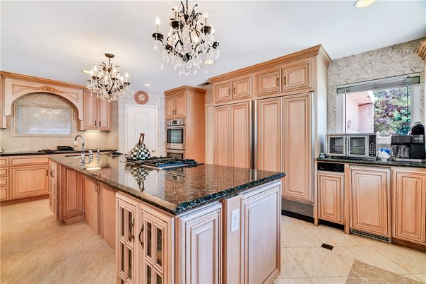 Chandelier, Interior, Kitchen, Recessed Lighting