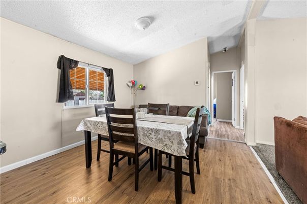 Dining room, Interior, Wood Texture Flooring