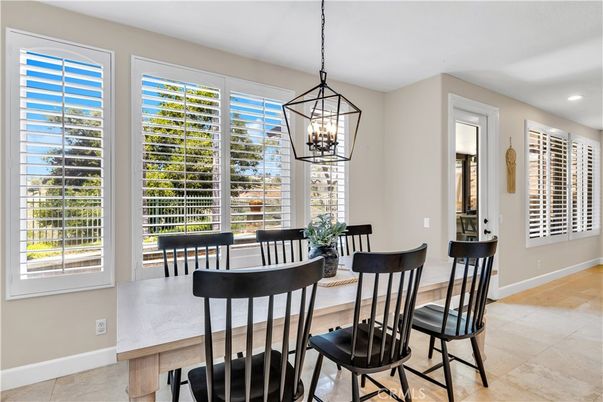 Dining room, Interior, Pendant Lights, Recessed Lighting