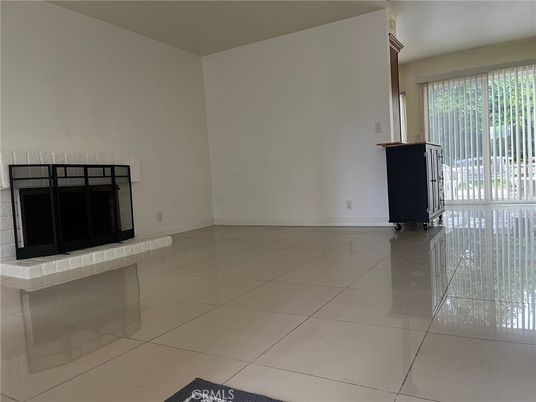 Empty room, Fireplace, Interior