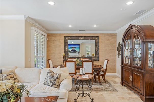 Dining room, Interior, Living room, Recessed Lighting