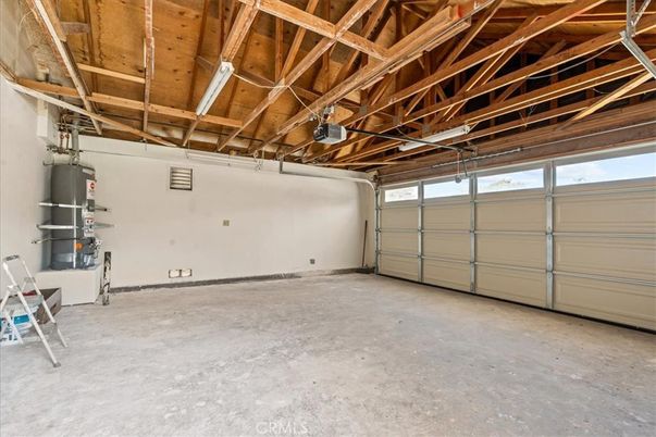 Garage, Interior, Wooden Beams, Wooden Ceilings