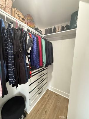 Interior, Walk-in Closets, Wood Texture Flooring