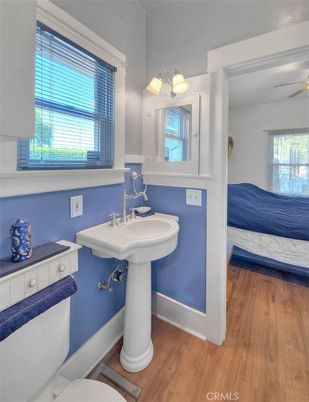 Bathroom, Interior, Wood Texture Flooring