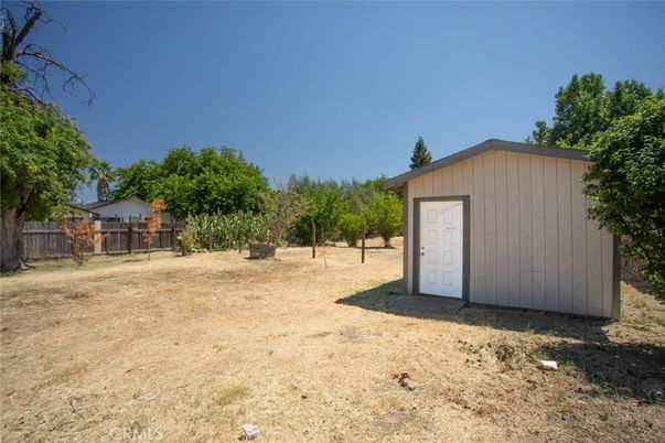 Backyard, Detached Garage, Exterior