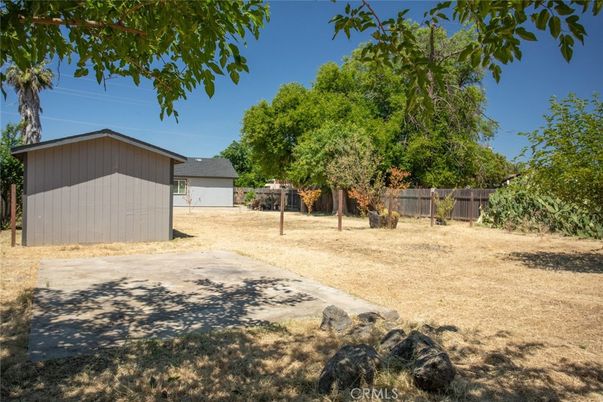 Backyard, Detached Garage, Exterior