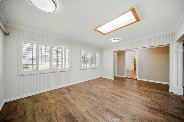 Empty room, Interior, Wood Texture Flooring