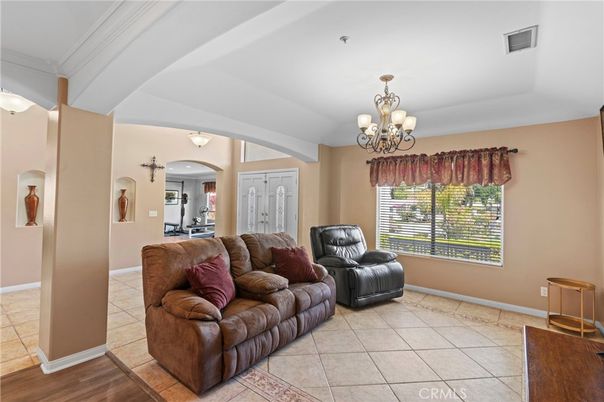 Chandelier, Interior, Living room, Wood Texture Flooring