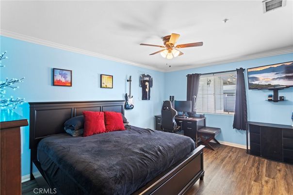 Bedroom, Home Office, Interior, Wood Texture Flooring