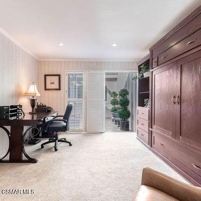 Home Office, Interior, Recessed Lighting