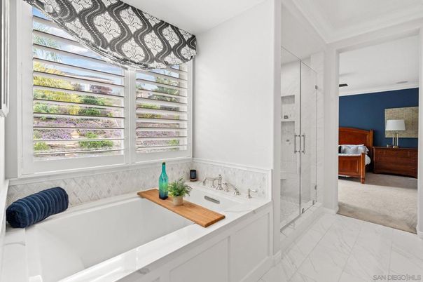 Bathroom, Bedroom, Glass Shower, Interior, Marble