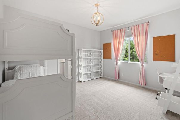 Bedroom, Interior, Pendant Lights