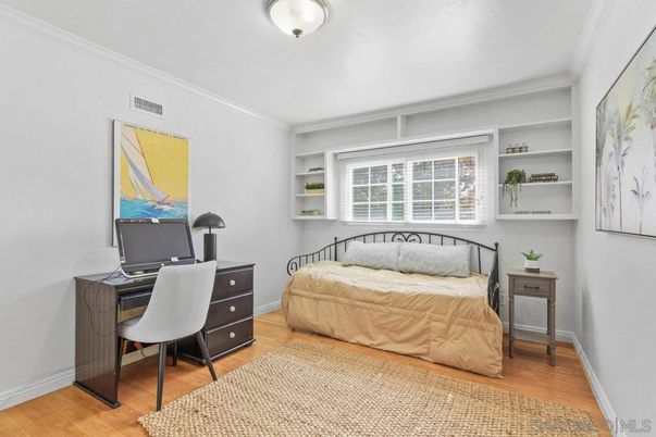 Bedroom, Home Office, Interior, Wood Texture Flooring