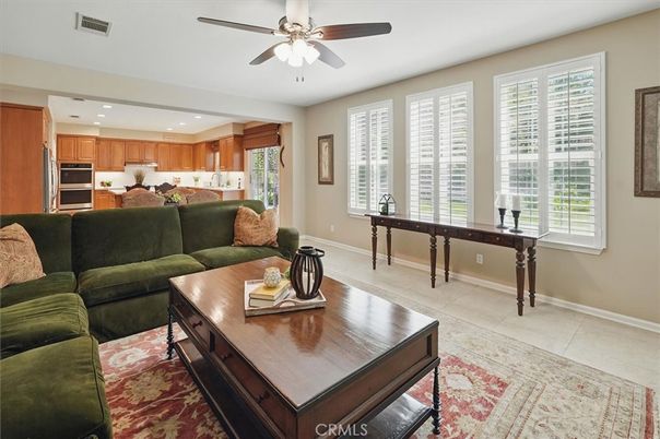 Interior, Kitchen, Living room, Recessed Lighting