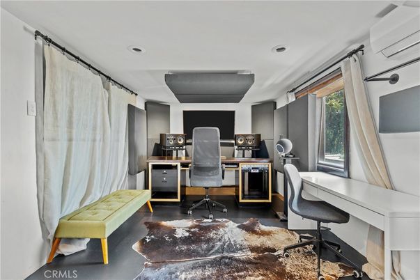 Home Office, Interior, Recessed Lighting