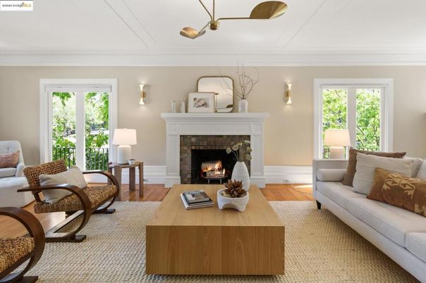 Fireplace, Interior, Living room, Wood Texture Flooring
