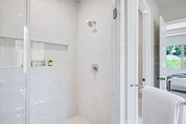 Bathroom, Interior, Marble Walls