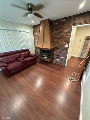 Fireplace, Interior, Stone Walls, Wood Texture Flooring