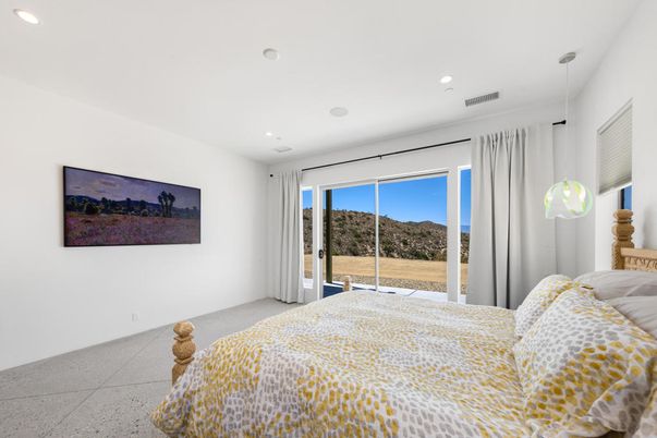 Bedroom, Interior, Pendant Lights, Recessed Lighting