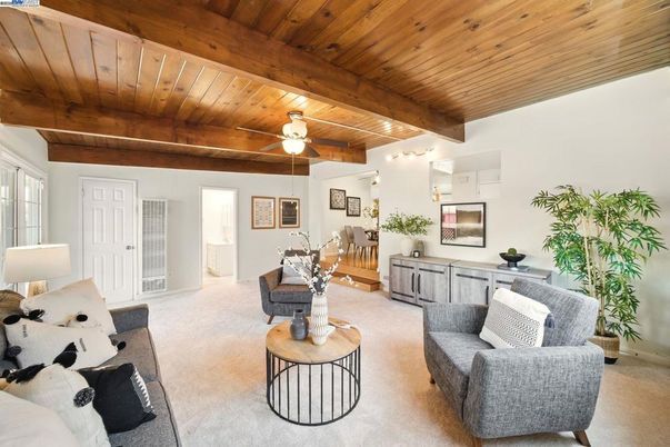 Interior, Living room, Wooden Beams, Wooden Ceilings
