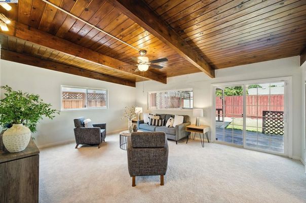 Interior, Living room, Wooden Beams, Wooden Ceilings