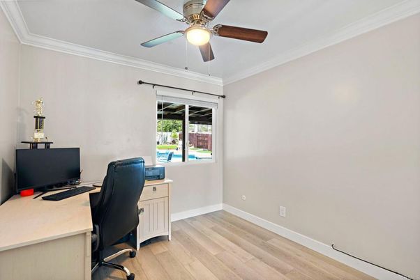 Home Office, Interior, Wood Texture Flooring