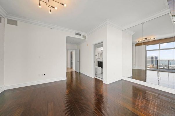 Empty room, Interior, Water, Wood Texture Flooring