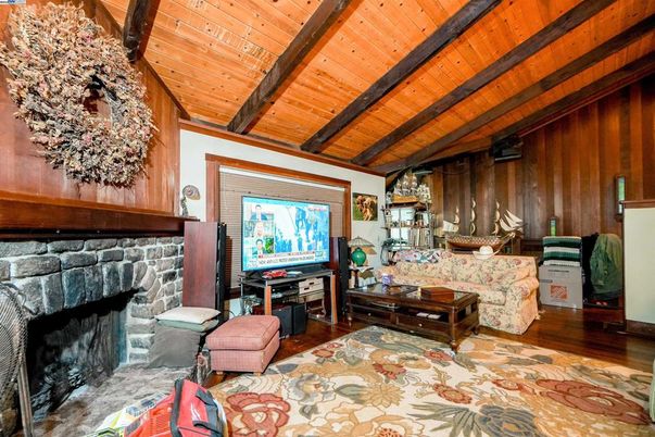 Fireplace, Interior, Living room, Wooden Beams, Wooden Ceilings, Wood Texture Flooring, Wooden Walls