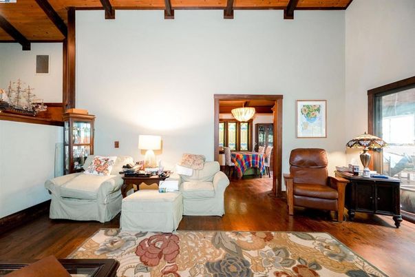 Interior, Living room, Wooden Beams, Wood Texture Flooring