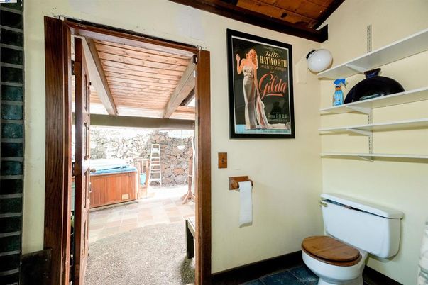 Bathroom, Interior, Wooden Ceilings